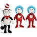 Aurora Plush Bundle of 3 20 Cat in the Hat and 12 Thing 1 12 Thing 2 - Image 2