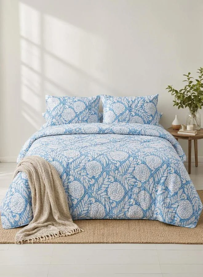 Styli 1-Piece Printed Comforter, Micro Fiber Single 90X100 Inches