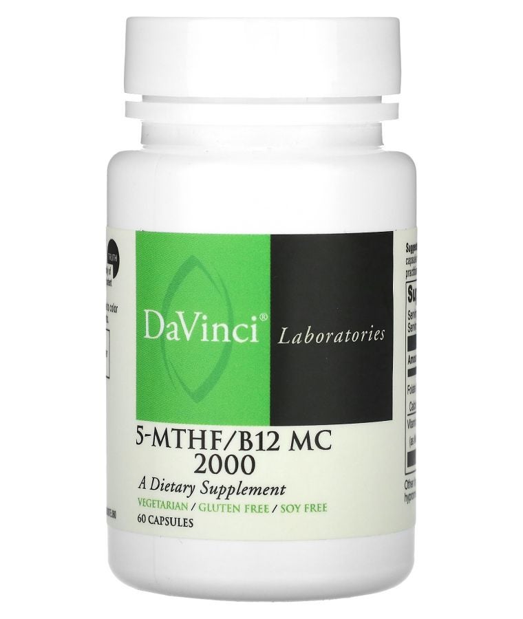DaVinci Laboratories 5-MTHF/B12 MC 2000 60 Capsules