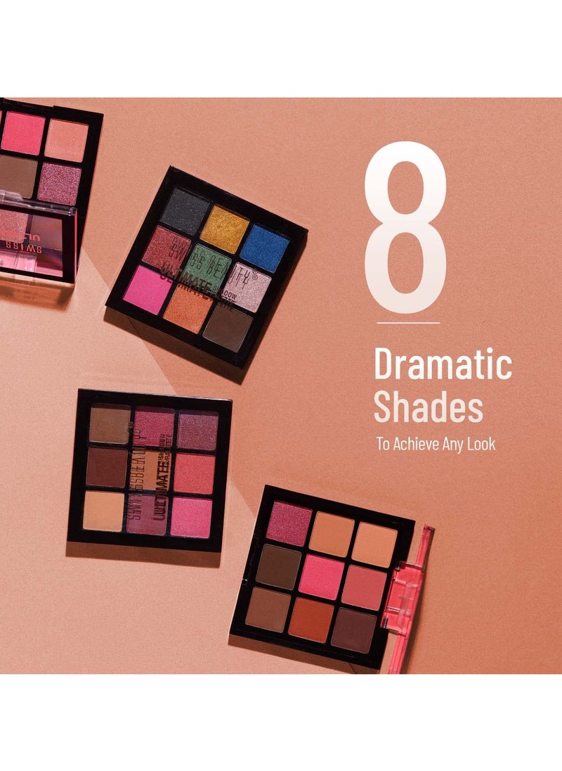 Ultimate 9 Pigmented Colors Eyeshadow Palette Long Wearing And Easily Blendable Eye Makeup Palette Matte, Shimmery And Metallic Finish - Multicolor 05, 6G - pzsku/Z5862752B3C8F76610E2BZ/45/_/1705650474/6eedc4b1-b4d3-4ac8-9aca-15ae37cec79b