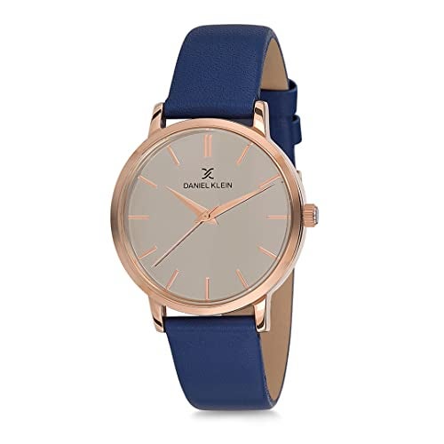 Daniel Klein Leather Premium-Ladys Analog Silver Dial Women's Watch-Dk11635-6 - Image 1