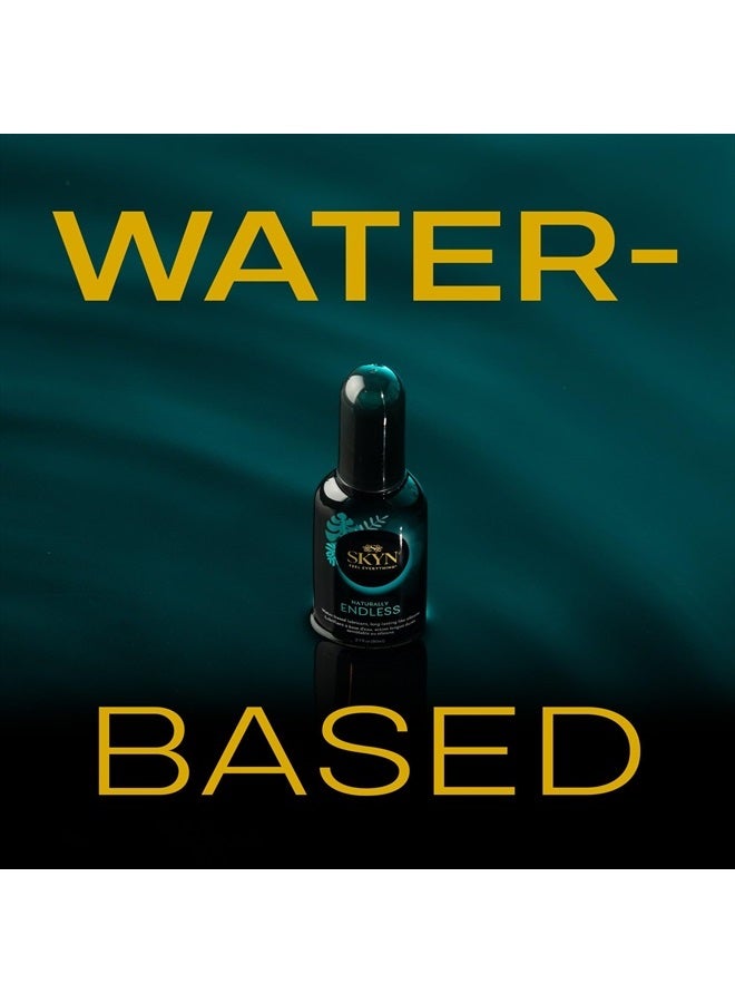 SKYN Naturally Endless Personal Lubricant - 2.7 fl. oz - Long Lasting Water-Based Lube, Safe with Latex and Polyisoprene Condoms & Personal Massagers - Image 3