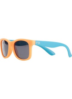 Focus On Polarized Children's Sunglasses | Matte Orange Turquoise | 2-7 Years | Light Flexible Unbreakable  - Image 2