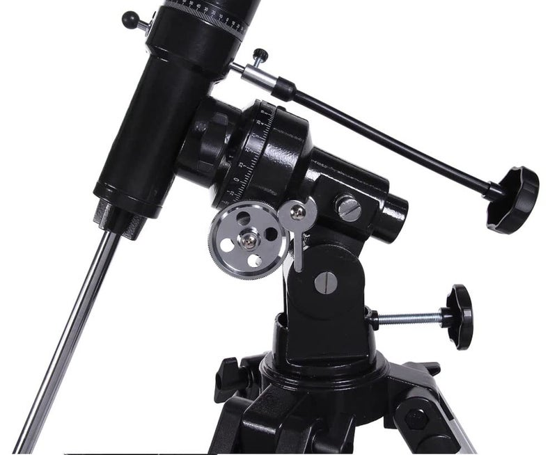 Skyoptikst 1400x 150 mm Reflector Newtionan Astronomical Telescope High Power Equatorial Mount Star Planet Moon Saturn Jupiter - Image 5