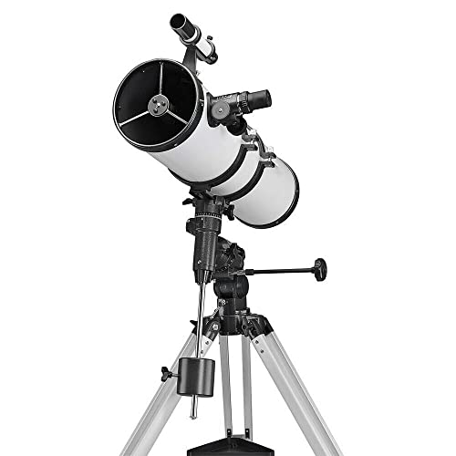 Skyoptikst 1400x 150 mm Reflector Newtionan Astronomical Telescope High Power Equatorial Mount Star Planet Moon Saturn Jupiter - Image 2