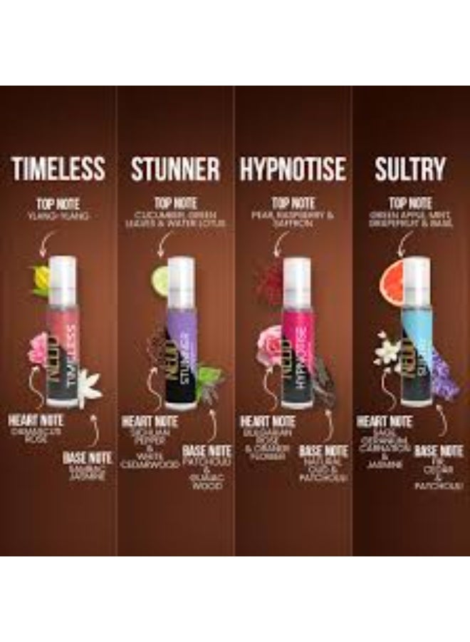 NEUD XPOSE YOURSELF مجموعة هدايا عطر NEUD الفاخرة للنساء - عطر أو دو بارفان طويل الأمد (فاكهة، ورد، مسك، تفاح أخضر) - 4x10 مل - Image 2