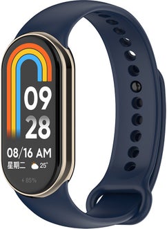 ZORE Xiaomi Mi Band 9 Series Classic Strap Silicone Strap-Midnight Blue  - Image 1
