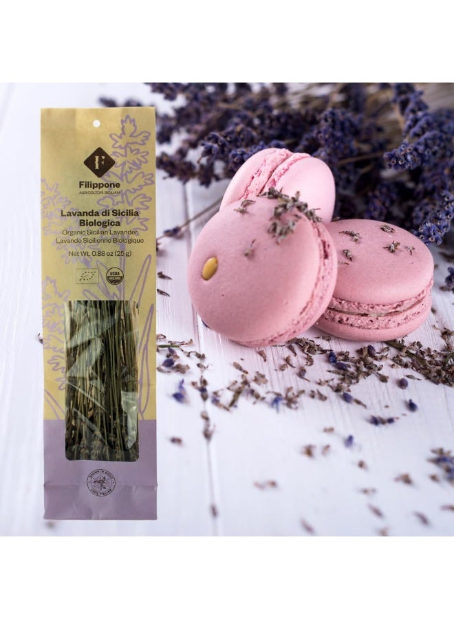 Filippone Organic Sicilian Lavender Dried Leaves 25 G - Image 4