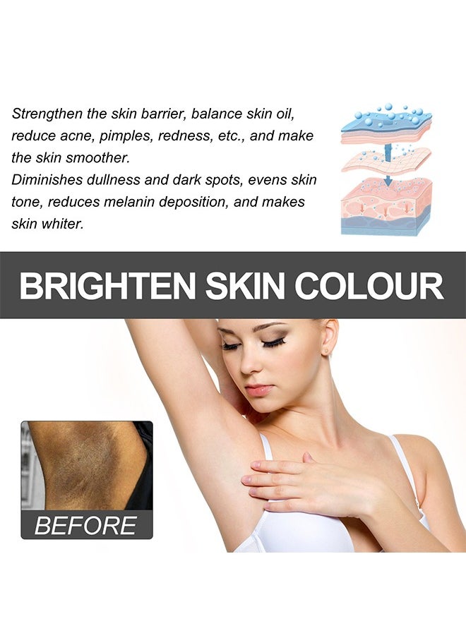 Jaysuing - Snow Bleach Underarm Whitening Cream for Private Parts, Neck Dark Spot Removal Cream, Body Care Whitening Cream, Moisturizing Body Cream, Knee and Elbow Dark Spot Cream 60g - Image 1