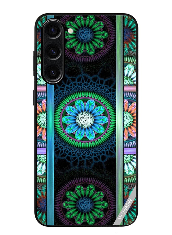 VR CREATIVE Protective Case Cover For Samsung Galaxy S23 FE Flower Design Multicolour - Image 1