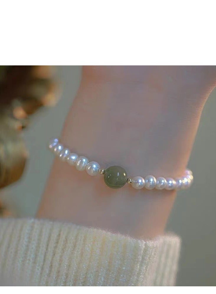 Pearl Bracelet for Women | Elegant & Versatile Design | Trendy Charm Bracelet with Lucky Beads | Perfect Gift for Girlfriends & Best Friends - Image 3