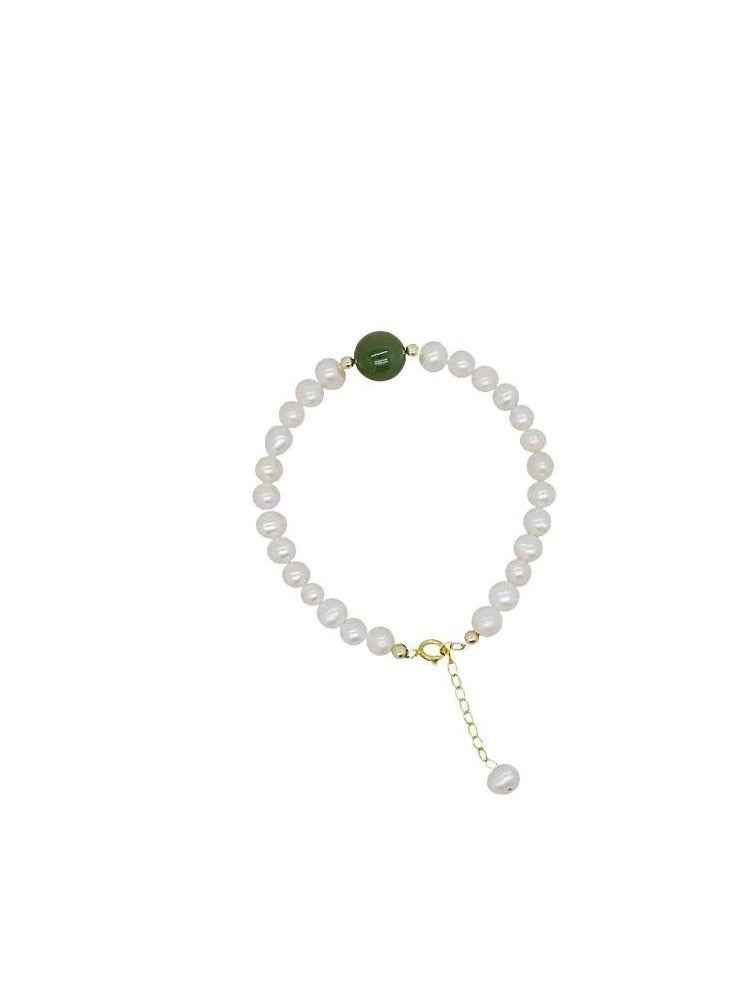 Pearl Bracelet for Women | Elegant & Versatile Design | Trendy Charm Bracelet with Lucky Beads | Perfect Gift for Girlfriends & Best Friends - Image 5