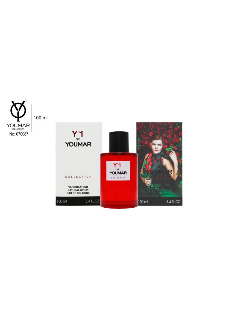 Yomar Collection 070087 Yْ 1 Floral Fruity Perfume for Women - 100ml