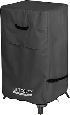 ULTCOVER ULTCOVER Vertical Electric Smoker Cover Heavy Duty Waterproof 30 inch for Masterbuilt Cuisinart Dyna-Glo Charbroil and  - Image 1