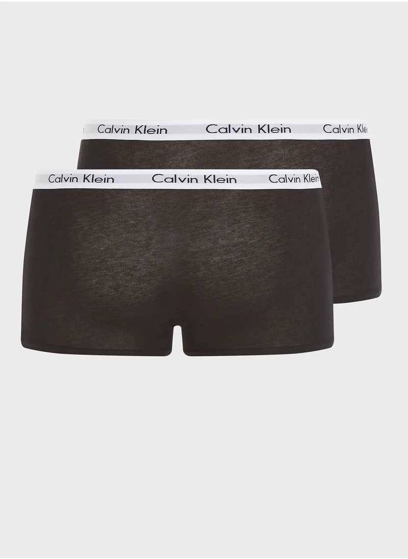 CALVIN KLEIN Youth 2 Pack Logo Trunk