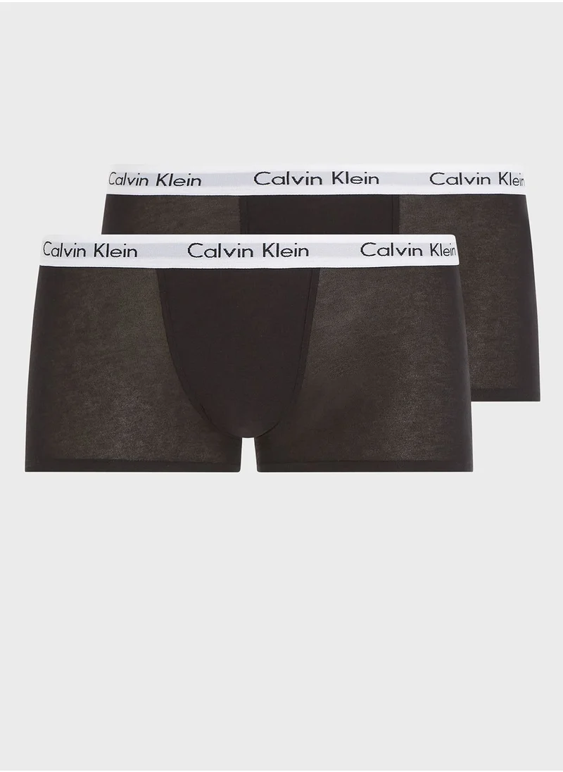 CALVIN KLEIN Youth 2 Pack Logo Trunk