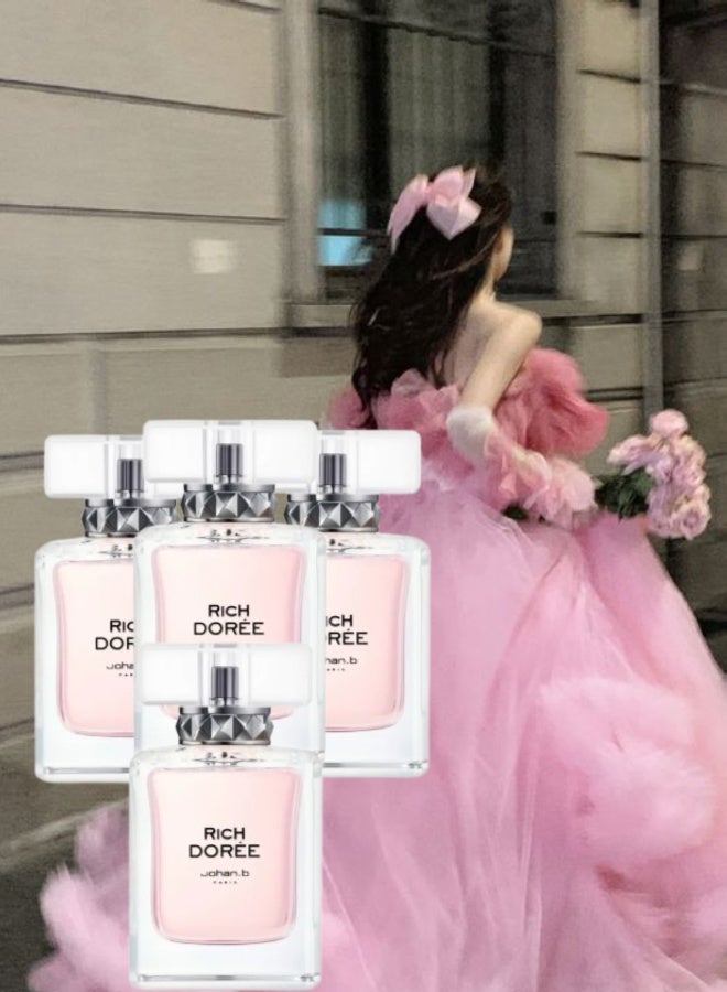 Johan.B Paris 4 Pieces Rich Doree Perfume 85ML - Image 1