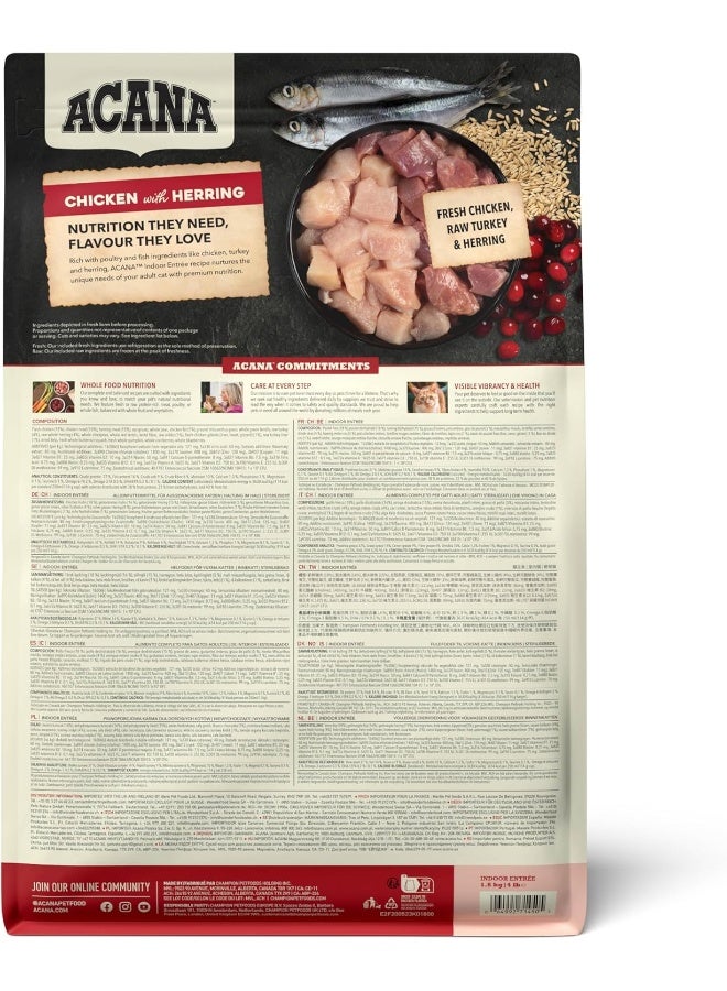 acana أكانا إندور إنتري مع دجاج وديك رومي حر الحركة - Image 5