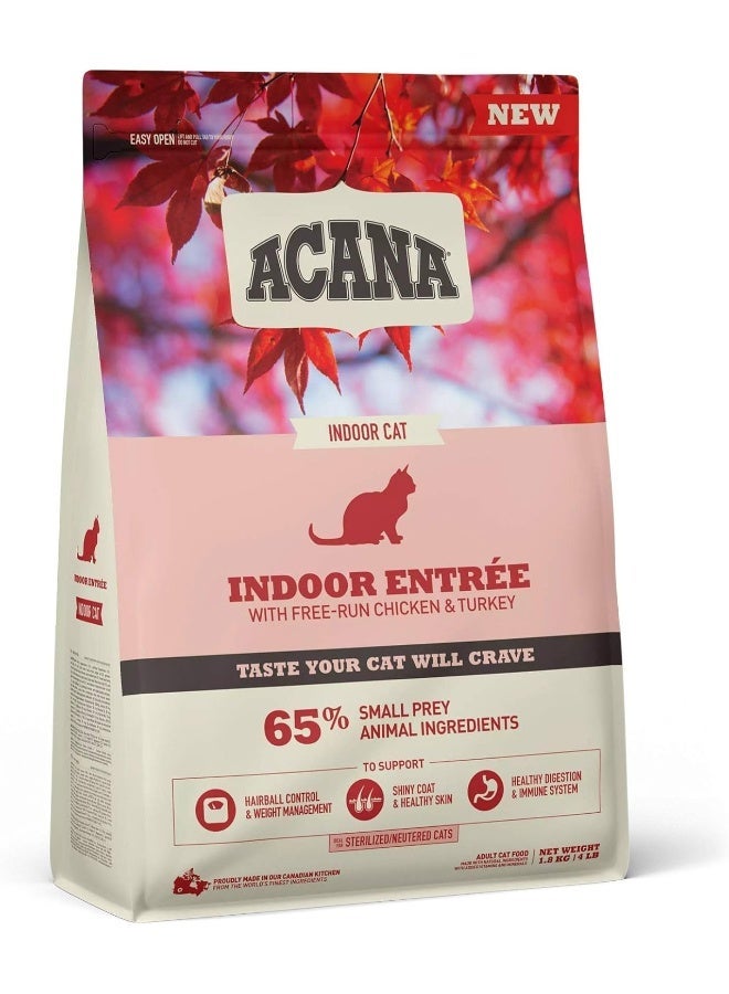acana أكانا إندور إنتري مع دجاج وديك رومي حر الحركة - Image 1