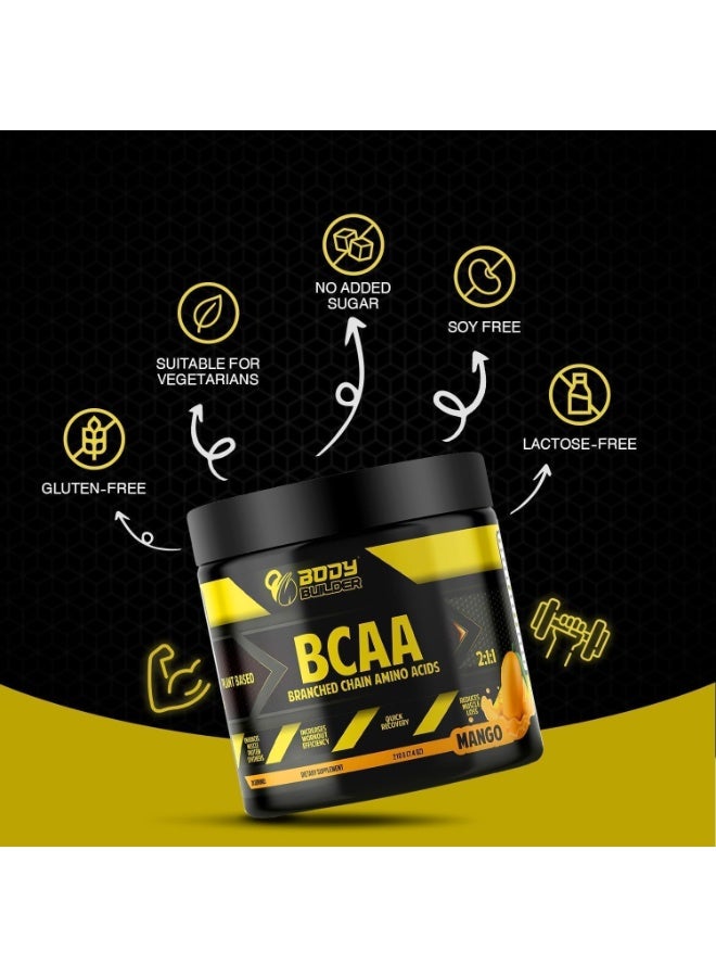 Body Builder BCAA Increase Workout Blue Raspberry 30 Servings - Image 5