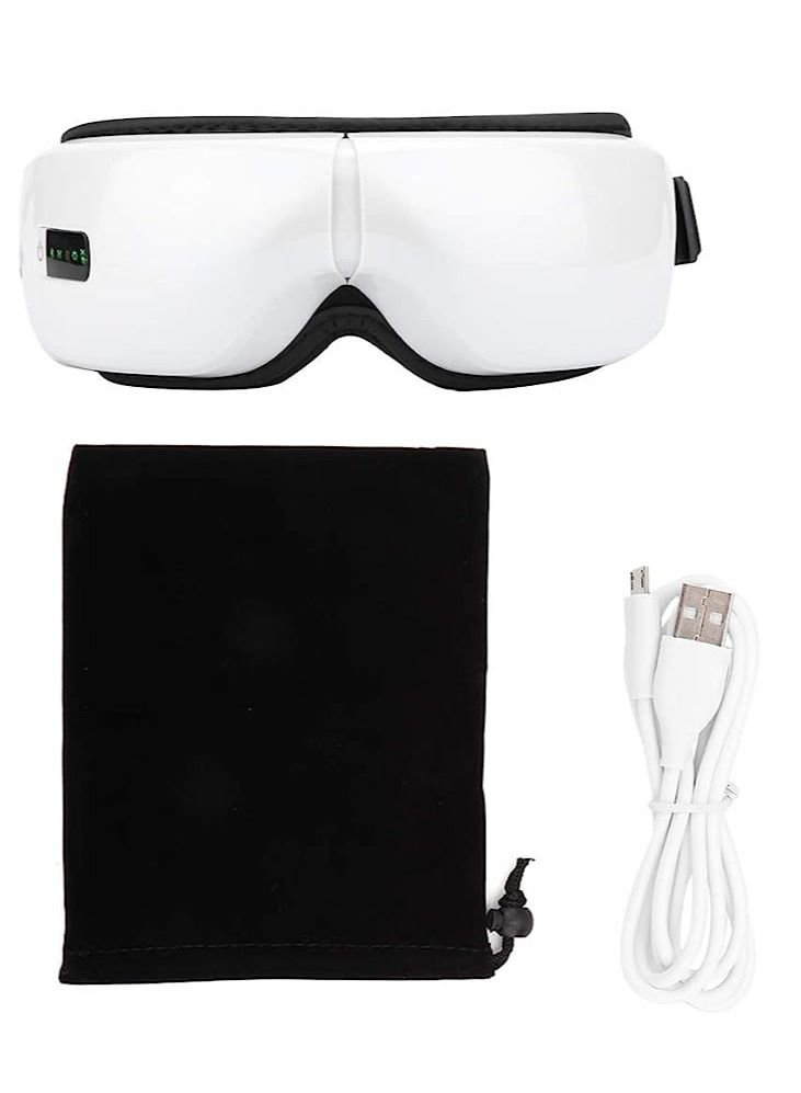 Generic Eye Massager, Vibration, Hot Compress, Relieves Fatigue, Eye Protection, Eye Patch, Eye Massager, USB Rechargeable, Eye Massage Tool for Relieving Eye Fatigue, Dark Circles, and Eye Bags. - Image 2