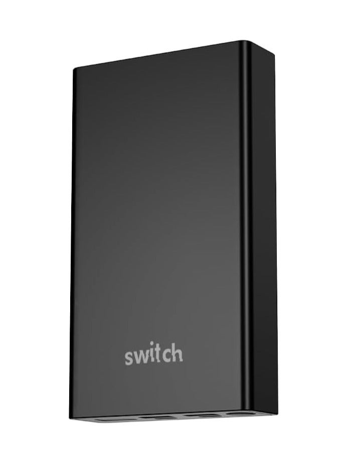 SWITCH 20K Power Bank, PB-S300, 20,000mAh Portable Charger, 100W, LED Battery Indicator and 4 Ports, Fast Charging for Laptops, Phones, and More - Image 4