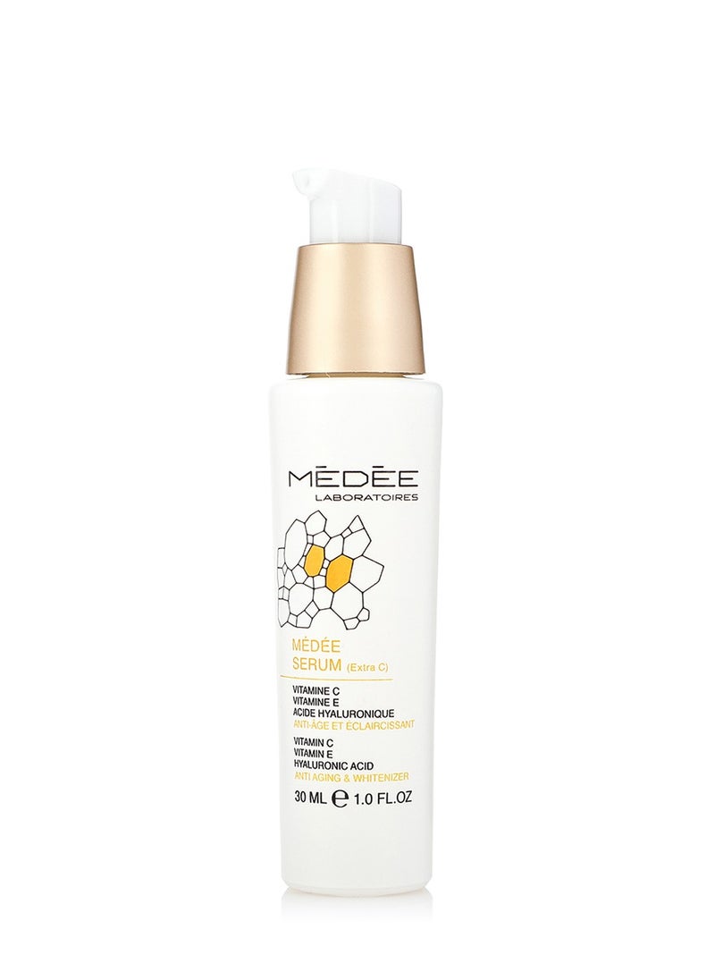 MEDEE - MEDEE Serum Extra C 30 ML Vitamin C 15% Anti Aging & Whitenizer & Vitamin E & Hyaluronic Acid for All Skin Types and Sensitive Skin - Image 1