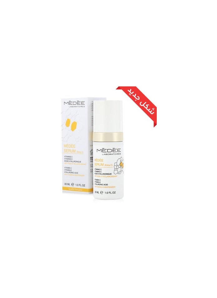 MEDEE - MEDEE Serum Extra C 30 ML Vitamin C 15% Anti Aging & Whitenizer & Vitamin E & Hyaluronic Acid for All Skin Types and Sensitive Skin - Image 1