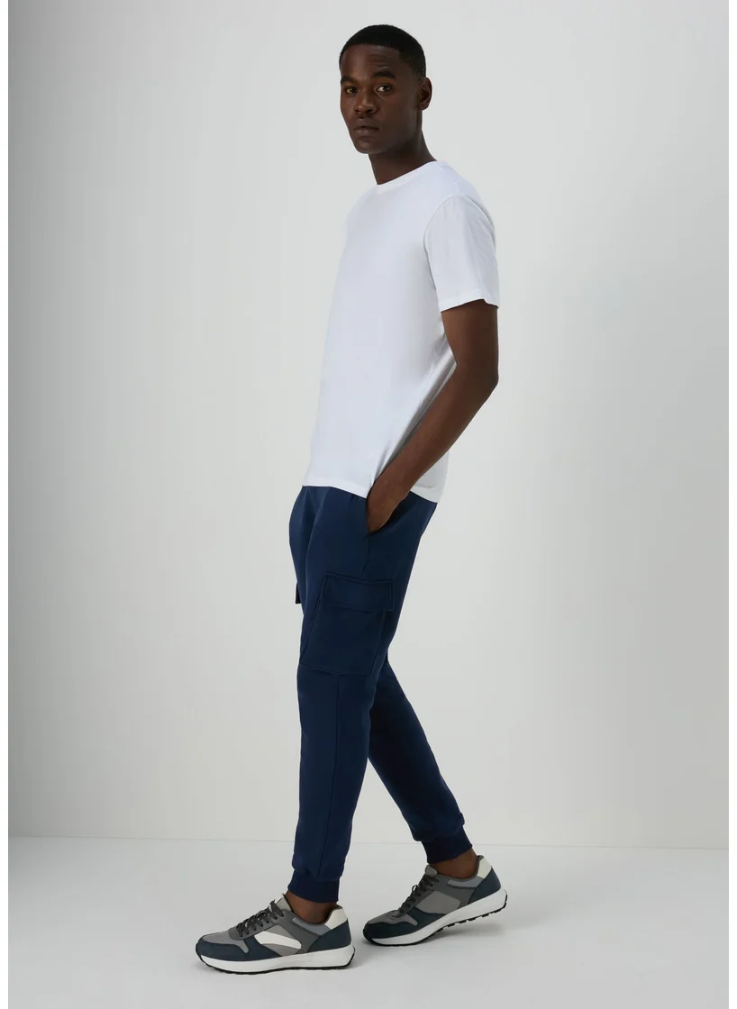 Matalan Navy Cargo Joggers