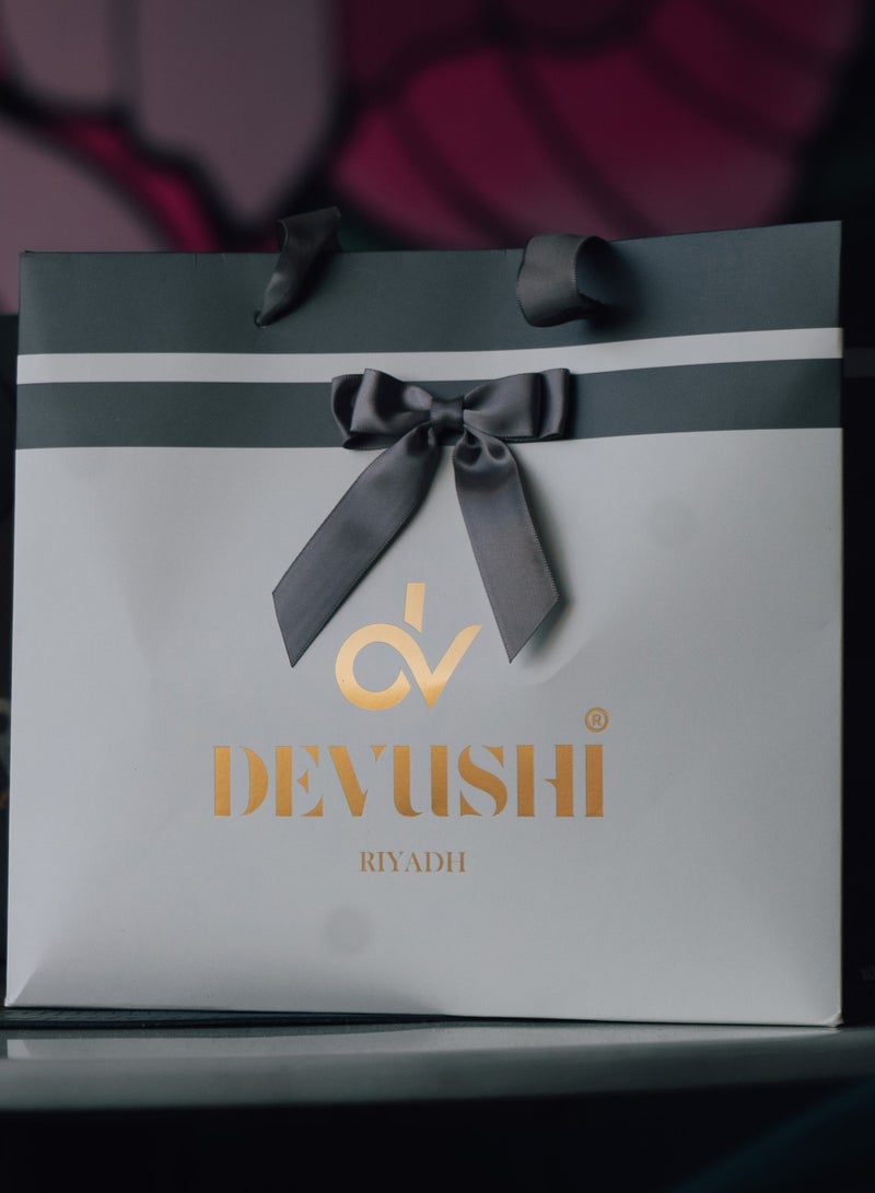 Devushi Women's steel watch with zircon stones, waterproof, Devushi brand - Image 3