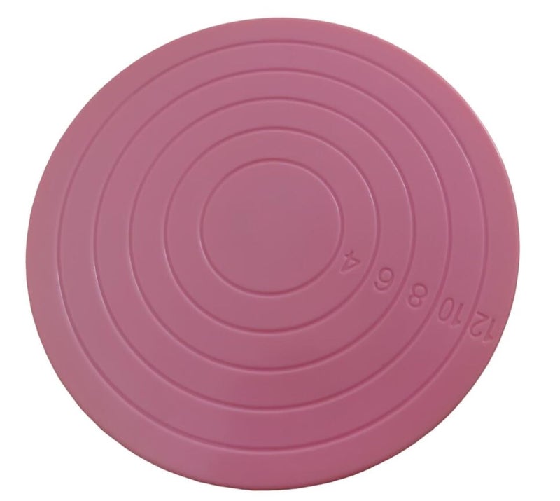 Cookie Decorating Turn Table  55 Inch Mini Spinning Cake Decorating Stand 360 Degree Revolving Cookie Swivel Stand