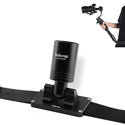 Selens Camera Gimbal Belt Gimbal Stabilizer Weight Support Hip Belt Waist Mount for Long Standing Filming Compatible with Ronin S DJI RS2RSC2 Zhiyun Crane 2 Crane Plus Moza Air 2 AirCross - Image 1
