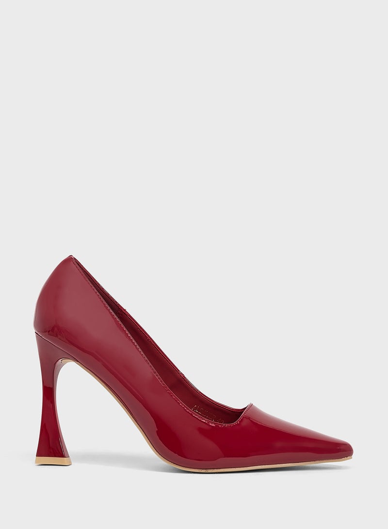 ELLA High Heel Patent Pump - Image 1