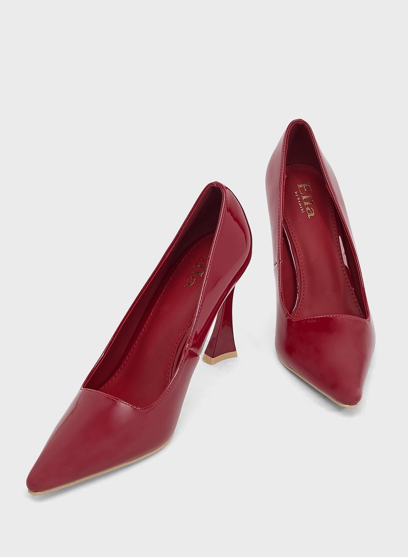ELLA High Heel Patent Pump - Image 4