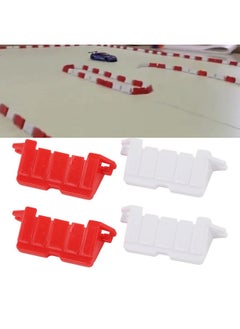 Dilwe Rc Drifting Race Track Barrier120Pcs Plastic Universal Rc Car Diy Racing Track Road Barrier Remote Control Car Accessories  - Image 5