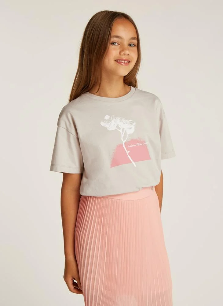 Calvin Klein Jeans Kids Graphic Logo T-Shirt