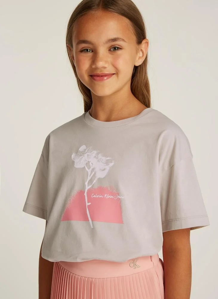 Calvin Klein Jeans Kids Graphic Logo T-Shirt
