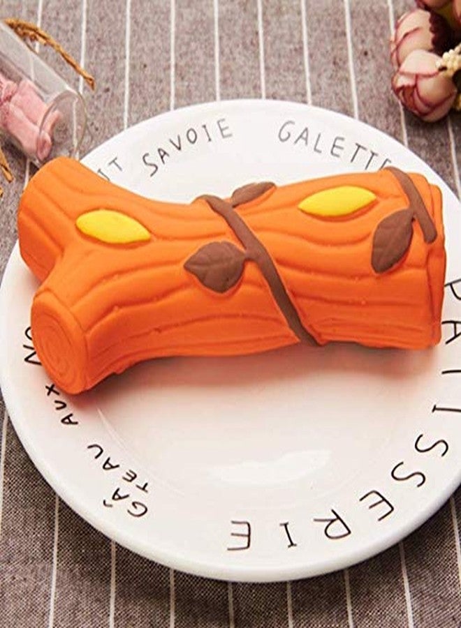 Pups&Pets Small Squeaky Green Melon Ball Dog Toy + Branch Puppy Toy for Dogs & Puppies (Combo of 2). - Image 5