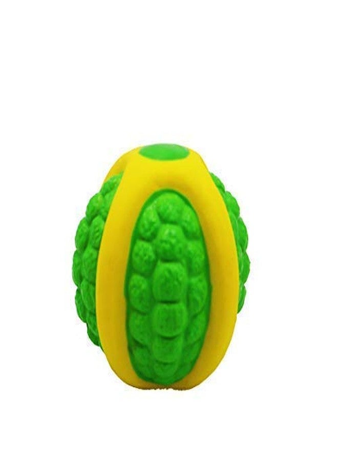 Pups&Pets Small Squeaky Green Melon Ball Dog Toy + Branch Puppy Toy for Dogs & Puppies (Combo of 2). - Image 2