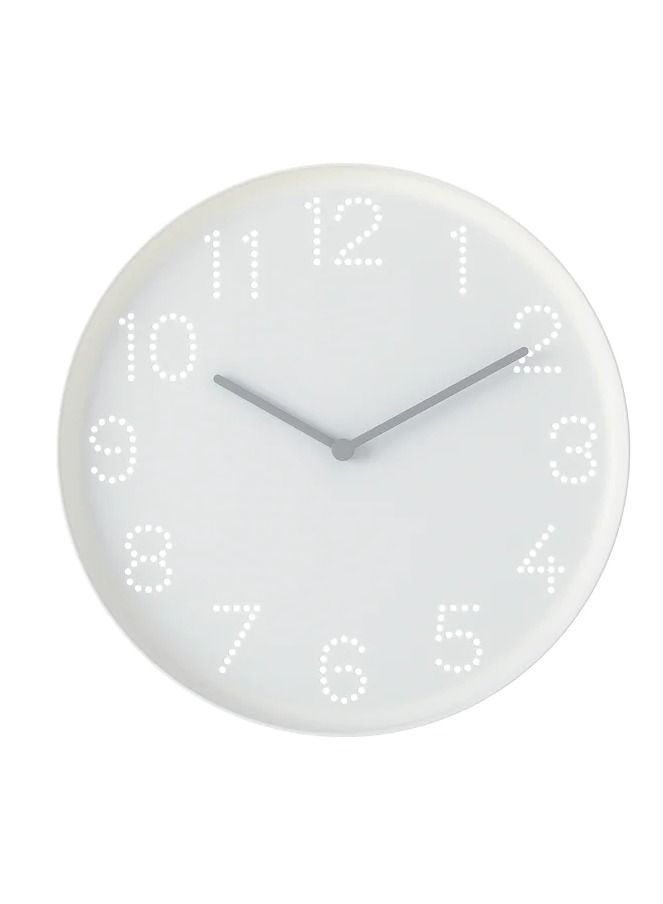 Wall clock white 25 cm - Image 3