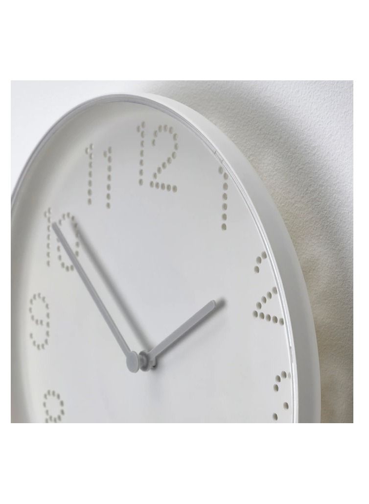 Wall clock white 25 cm - Image 2