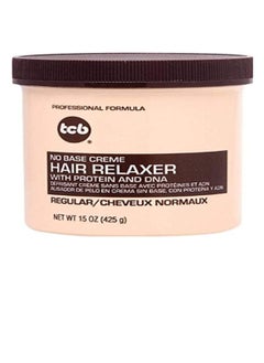TCB Tcb No Base Creme Hair Relaxer, Regular, 15 Ounce  - Image 1