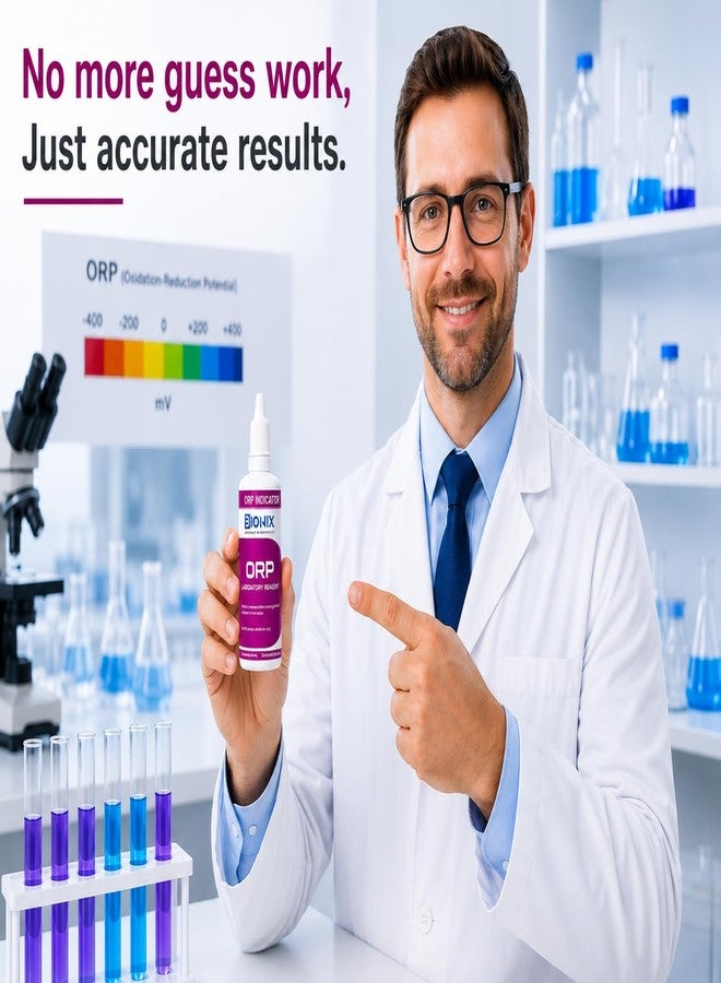 Bionix محلول مؤشر ORP لاختبار المياه | محلول اختبار ORP 110 مل. - Image 3
