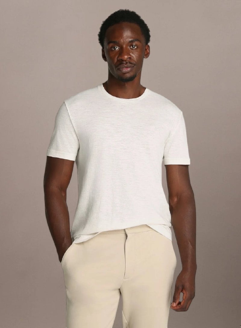 CALVIN KLEIN Linen Cotton Shirt - Image 1