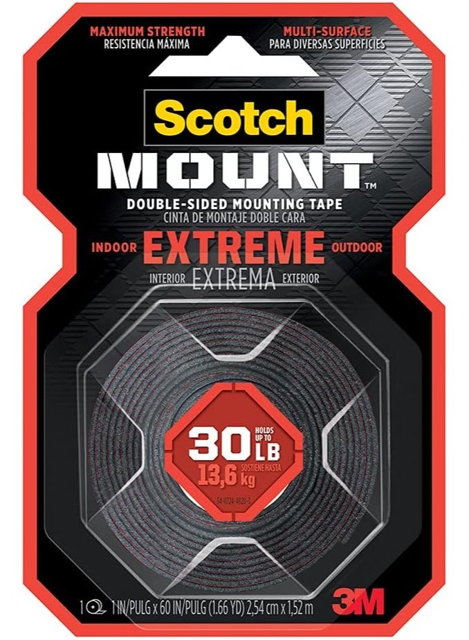 Scotch  Extreme Strong Mounting Tape Roll - Image 1