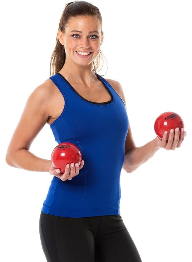 TheraBand Soft Weight Ball Ø 11 cm 0.5 kg Beige - Image 4