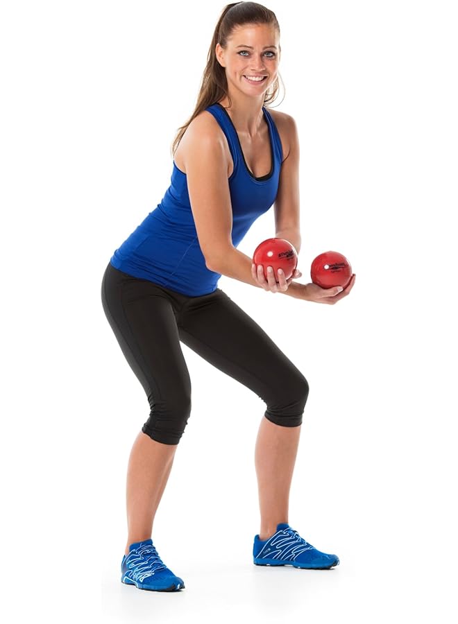 TheraBand Soft Weight Ball Ø 11 cm 0.5 kg Beige - Image 5