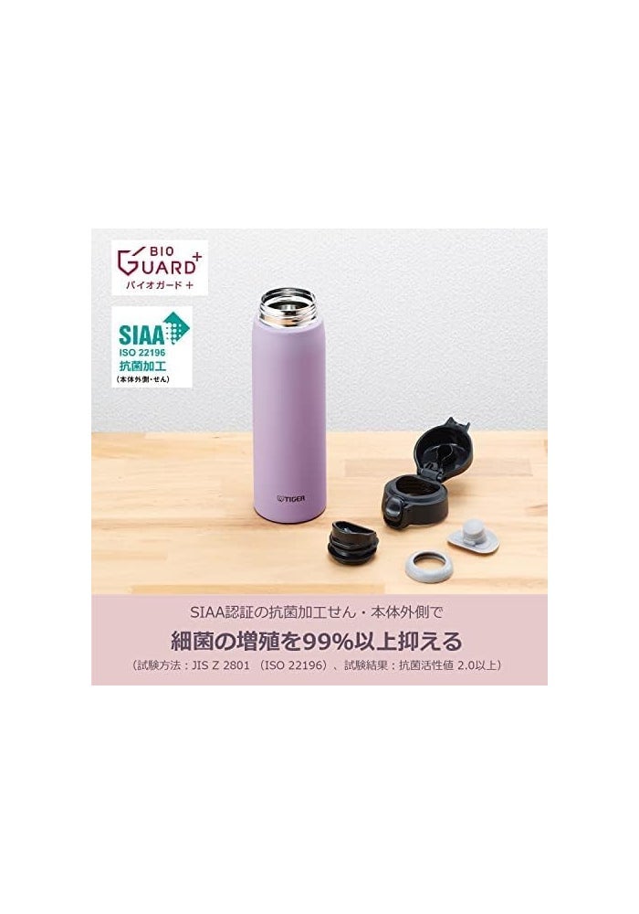 Tiger Vacuum Insulated Stainless Steel Bottle - Marine Blue - Image 2