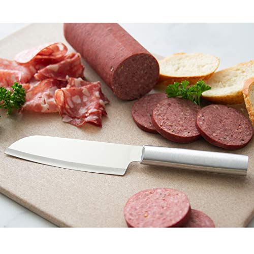 Rada Cutlery 7-piece Starter Gift Part 2 Knife Set with Quick Edge Sharpener, Silver Handles - Image 5