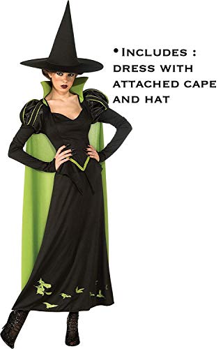 Rubies The Wizard of Oz: Wicked Witch of the West Costume for Adults Women's Women's One Size - Image 2